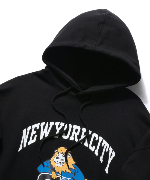 70S NYCT ROAR-EE RETRO HOODIE чёрный