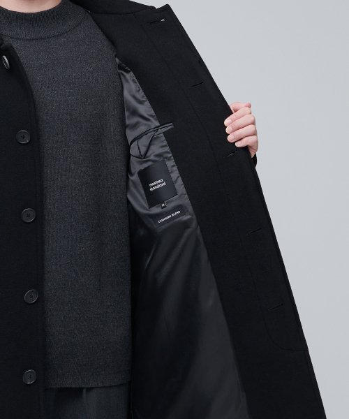 MUSINSA | MUSINSA STANDARD CASHMERE BLEND OVERSIZED BALMACAAN COAT