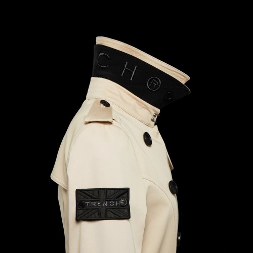 Тренч Sloan (STONE/BLACK/BLACK)