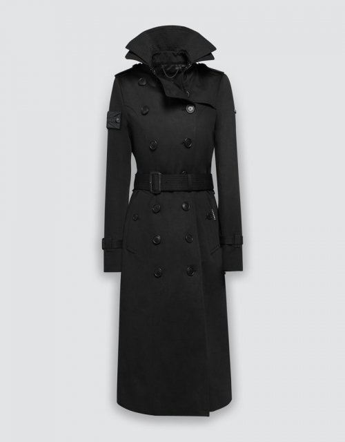 Sloane тренч (Black/Black/Black)