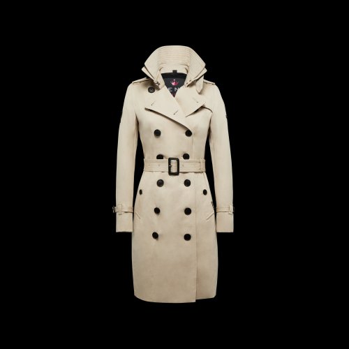 Queen Classic тренч (Stone/Black/Black)