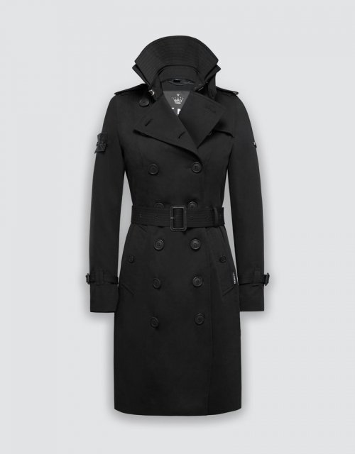 Queen Classic тренч (Black/Black/Granite)