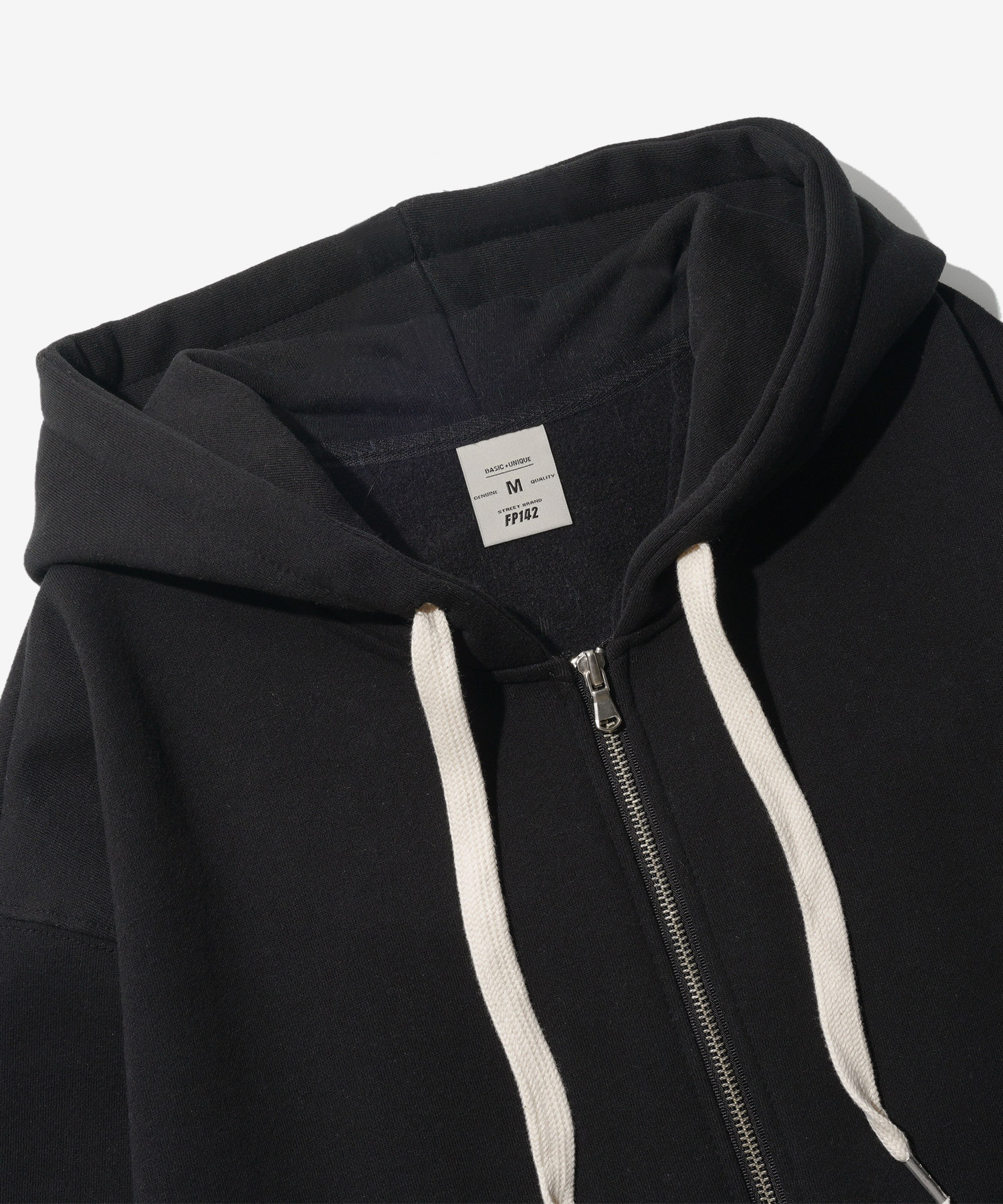 Youthful balloon hood zip-up черный SJHD1327