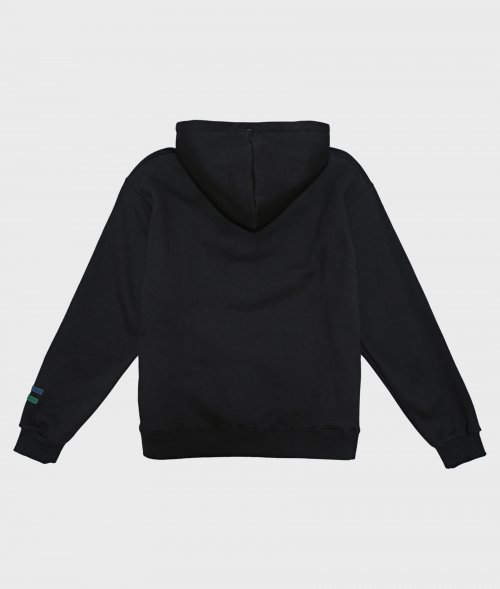 Худи на молнии с карманами (Black)