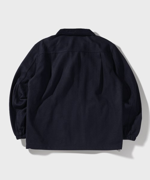 Шерстяная куртка на молнии (Navy)