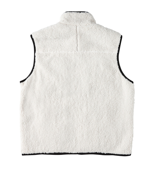 Двусторонний жилет из шерпы Cream U1FJT1102CR