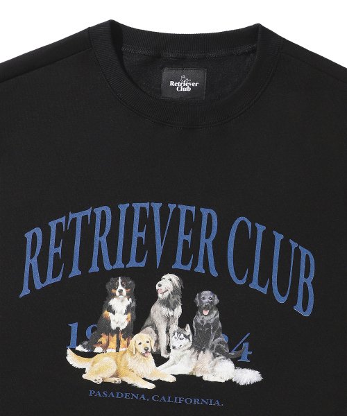 RETRIEVER FRIENDS CREWNECK [черный]