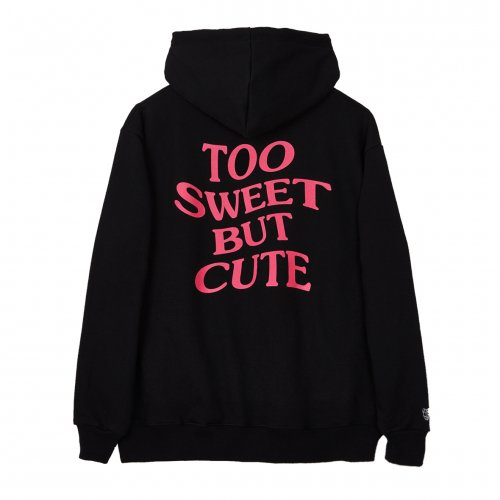 TOO SWEET BUT CUTE худи (черный/PINK)