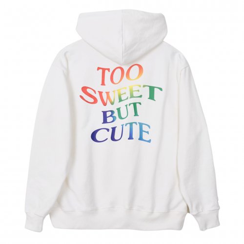 TOO SWEET BUT CUTE худи (WHITE/RAINBOW)