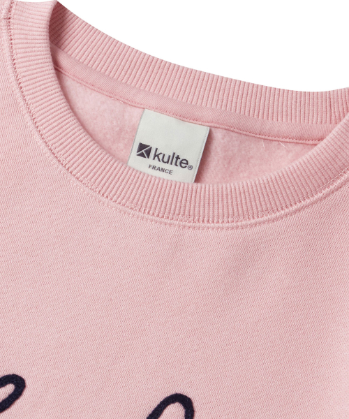 Женский свитшот 813 Standard Fit с цепочкой, Pink