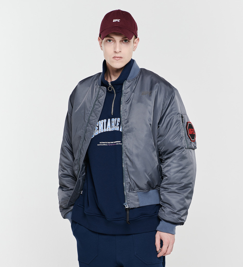 Куртка-бомбер MA1 Dark Gray U2PJT1101DG