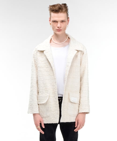твидовый Oversized пиджак