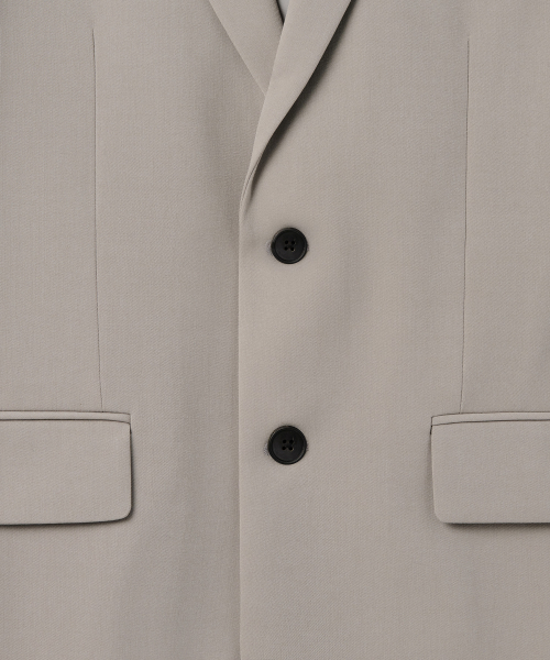 RELAXED BASIC BLAZER [LIGHT BEIGE] thumbnail 5