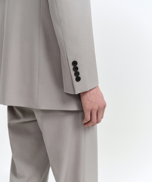 RELAXED BASIC BLAZER [LIGHT BEIGE] thumbnail 6