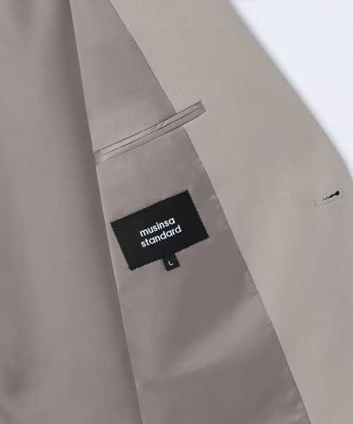 RELAXED BASIC BLAZER [LIGHT BEIGE] thumbnail 9