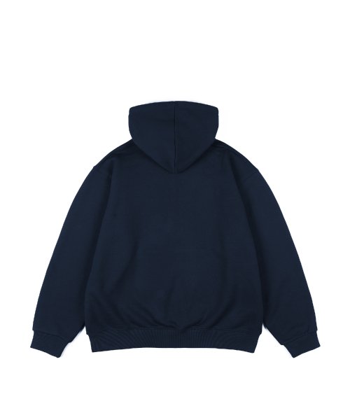 MUSINSA  PAPERBOY Chain New York Hoodie-Navy