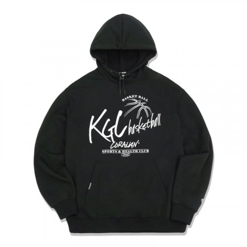 Худи на флисе KGC Lettering Black