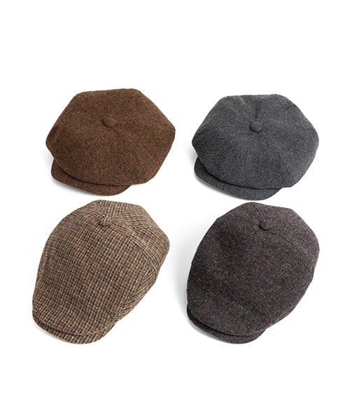 twill newsboy cap