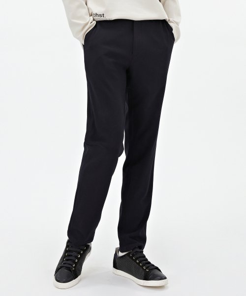 MUSINSA | CHASECULT Men's Deformation Tissue Side Banding Slacks ...