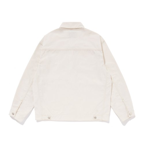 Nylon Symbol Trucker Ivory