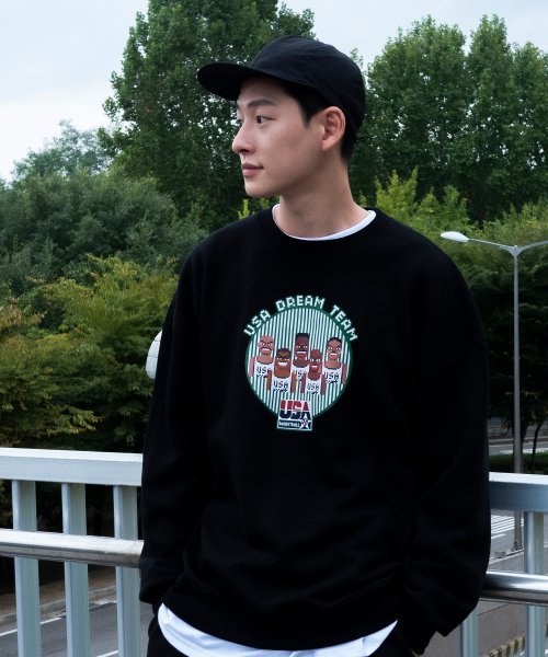 STUFF x Joo Jae-beom Pixel 92 Dream свитшот Black