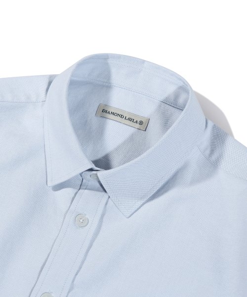 Washed Oxford Shirt S87 Sky Blue