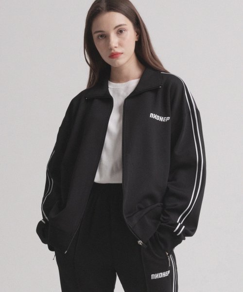 Приталенная олимпийка Signature (Black)