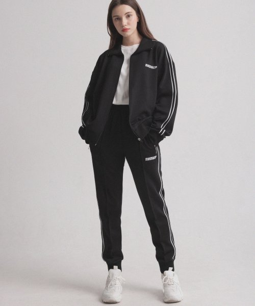 [SET] Тренировочный костюм Semi Line Signature (Black)
