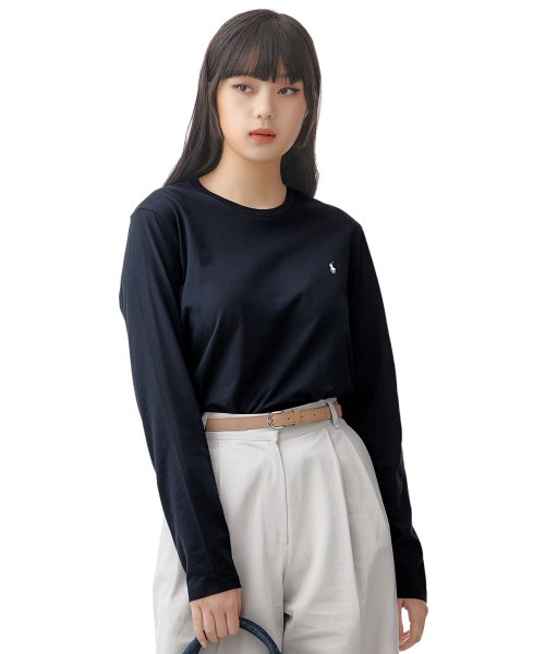 L/S CREW-SLEEP-TOP BCI LIQUID COTTON