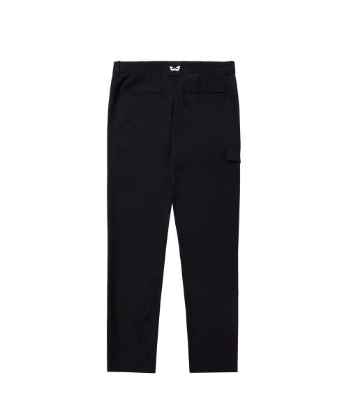 Black slim sales fit golf pants