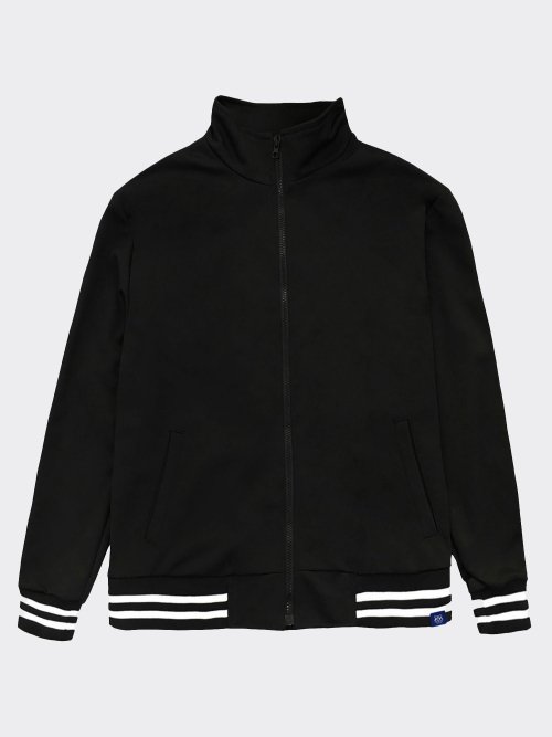 Traditional Embroidery TrackTop (Black)