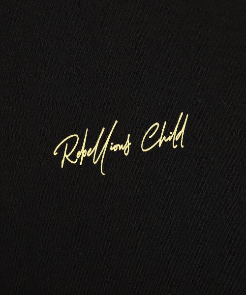 CURSIVE LONG SLEEVE / BLACK