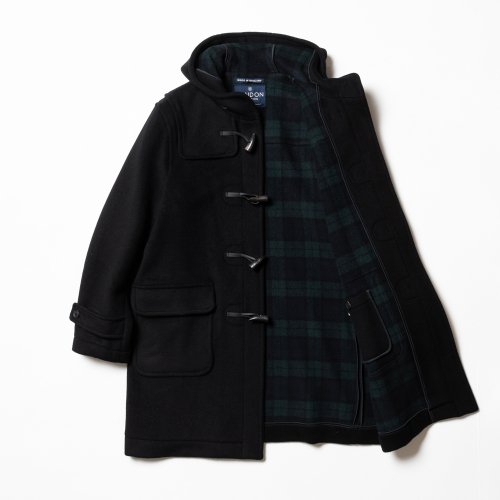 Mens Erica Duffle Coat - Black BW5