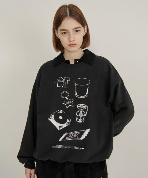 MUSINSA | SINOON OBJET SWEATSHIRT