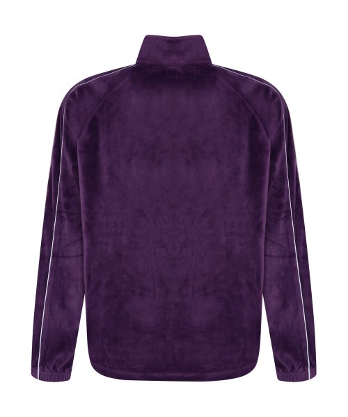 Велюровая спортивная куртка CR-Purple