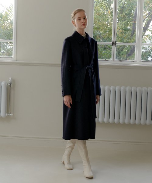 STAN HANDMADE COAT_NAVY
