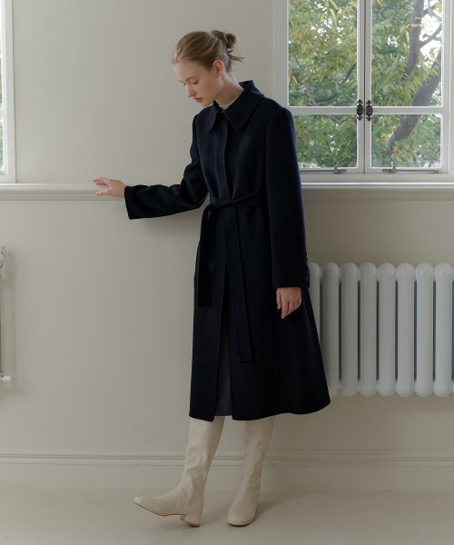 STAN HANDMADE COAT_NAVY