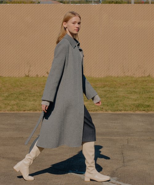 STAN HANDMADE COAT_GRAY