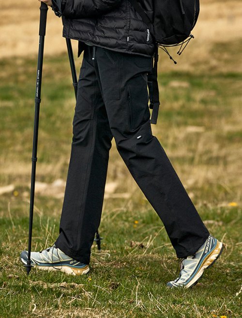 Походные брюки Mountain Adventure с 6 карманами FPT351 (Black)