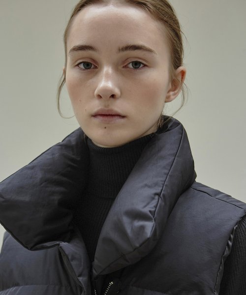 PUFFER PADDING VEST_BLACK