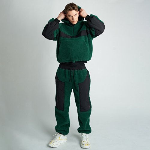 AU12JO07 анорак из шерпы_Green
