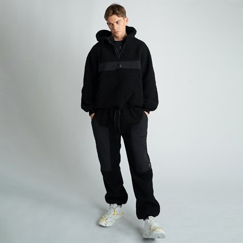 Анорак из шерпы AU12JO07_Black