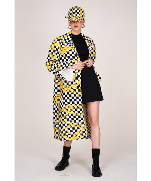 Пальто Checker Board Chain