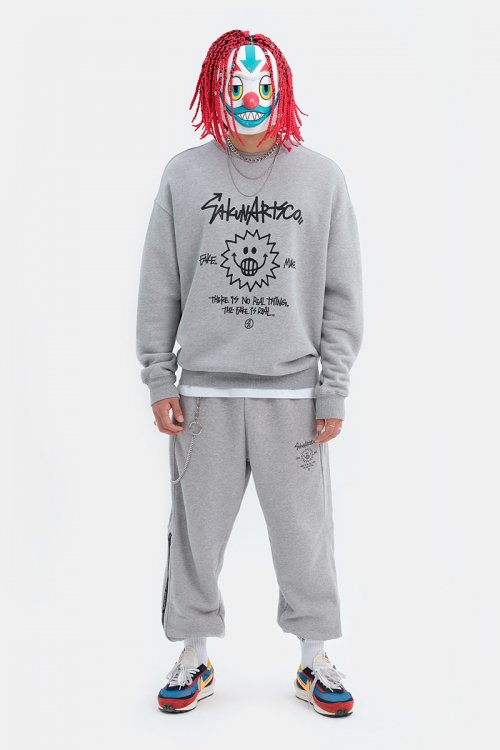 Унисекс свитшот Gray — $MILE OG MTM T-SHIRT