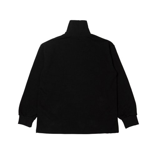 AC NECK SWEAT SHIRTS.BLACK