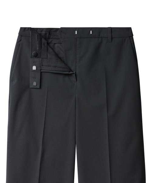 WOMENS COOLTANDARD WIDE HIDDEN BANDING SLACKS [GREY]