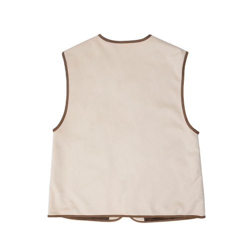 AC SUEDE VEST IVORY