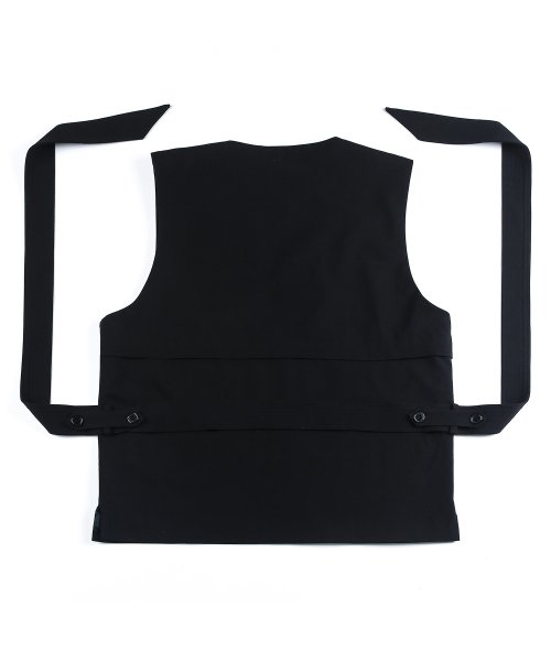 RESEARCHER VEST_α (BLACK)