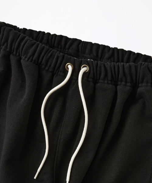 REVERSE HEAVY SWEAT PANTS_BLACK