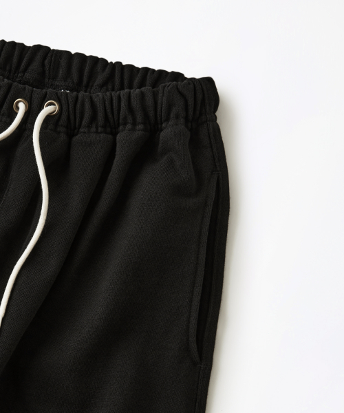 REVERSE HEAVY SWEAT PANTS_BLACK